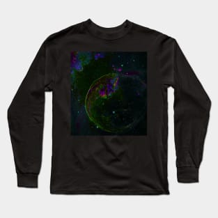 Black Panther Art - Glowing Edges 188 Long Sleeve T-Shirt